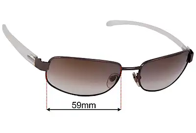 Byblos 754-S Replacement Lenses 59mm wide 