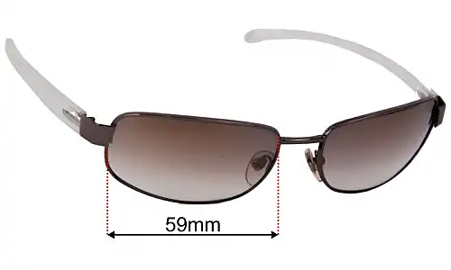 Byblos 754-S Replacement Lenses 59mm wide 