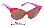 Sunglass Fix Replacement Lenses for Christian Dior DiorMohotani - 58mm Wide 
