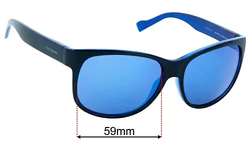 Hugo Boss BO 0200/S Replacement Lenses 59mm wide 
