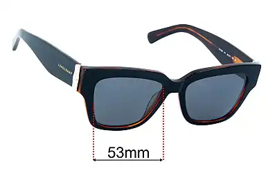 Longchamp LO745S Ersatzgläser 53mm wide 