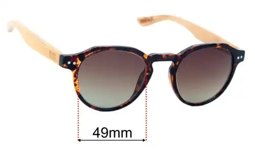 Moana Road Rocca Replacement Lenses 49mm wide 