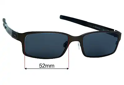 Oakley Deringer OX5066 Replacement Lenses 52mm wide 