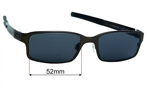Sunglass Fix Replacement Lenses Oakley Deringer OX5066 - 52mm Wide 