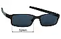 Sunglass Fix Replacement Lenses for Oakley Deringer OX5066 - 52mm Wide 
