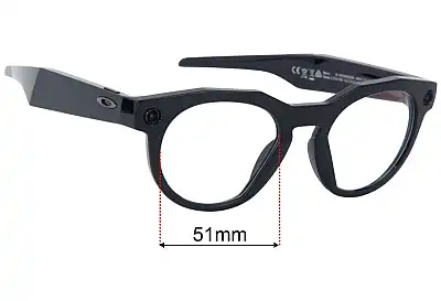 Oakley Meta HSTN Ersatzgläser 51mm wide 