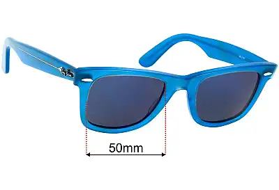 Ray-Ban RB2140 Original Wayfarer (CHANGE) Replacement Lenses 50mm wide 