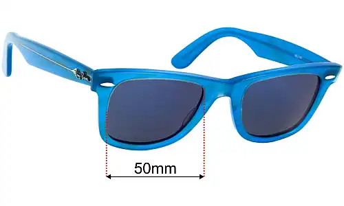 Ray-Ban RB2140 Original Wayfarer (CHANGE)Replacement Lenses 50mm wide 