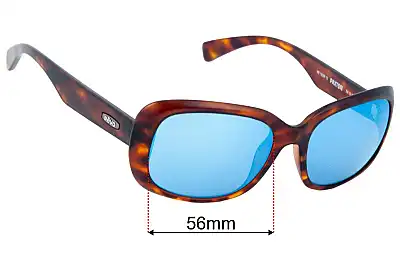 Revo RE1039 Paxton Lentes de Repuesto 56mm wide 
