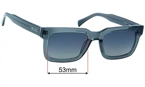 Rixx Soho Replacement Lenses 53mm wide 