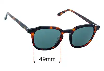 Rixx Tribeca Replacement Lenses 49mm wide 