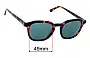 Sunglass Fix Replacement Lenses for Rixx Tribeca - 49mm Wide 