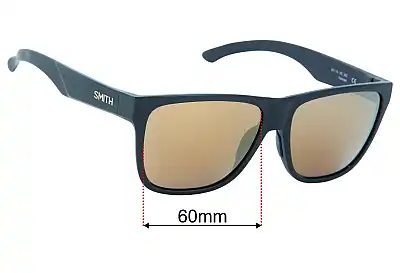 Smith Lowdown XL 2 Replacement Lenses 60mm wide 