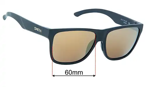 Smith Lowdown XL 2 Replacement Lenses 60mm wide 