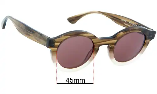 Thierry Lasry OLYMPY Replacement Lenses 45mm wide 