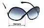 Sunglass Fix Replacement Lenses for Tom Ford Ivanna TF372 - 64mm Wide 