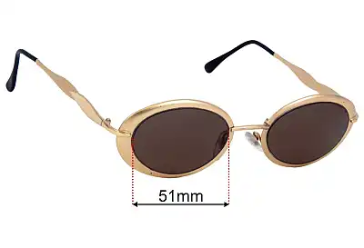 Annabella 448/S Lentes de Repuesto 51mm wide 