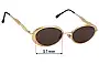 Sunglass Fix Verres de Remplacement pour Annabella 448/S - 51mm Wide 