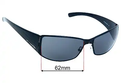 Arnette AN3059 Lentes de Repuesto 62mm wide 