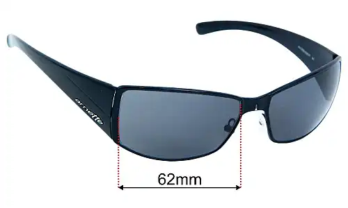 Arnette AN3059 Ersatzgläser 62mm wide 