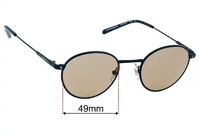 Arnette AN6132 The Professional Replacement Lenses 49mm wide 