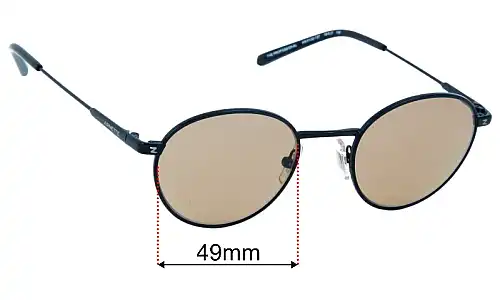 Arnette AN6132 The Professional Replacement Lenses 49mm wide 