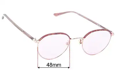Bailey Nelson  Adler Half Windsor Replacement Lenses 48mm wide 