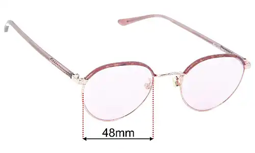 Bailey Nelson  Adler Half Windsor Replacement Lenses 48mm wide 