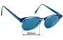 Sunglass Fix Replacement Lenses for Bailey Nelson  Fabio - 52mm Wide 
