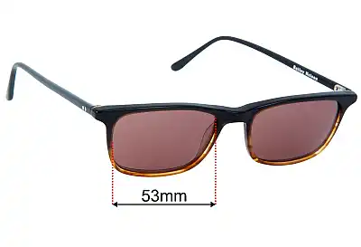 Bailey Nelson  Frank II Replacement Lenses 53mm wide 