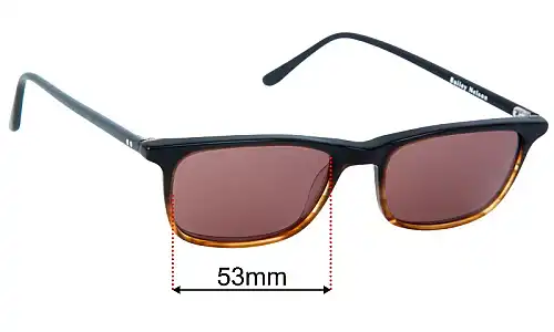 Bailey Nelson  Frank II Replacement Lenses 53mm wide 