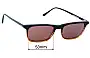 Bailey Nelson  Frank II Replacement Lenses 53mm wide 