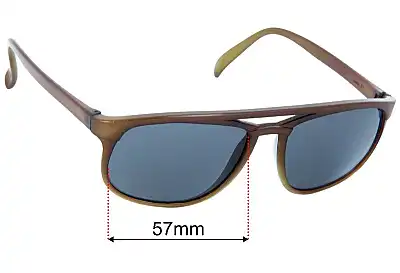 Bolle 177 Lentes de Repuesto 57mm wide 