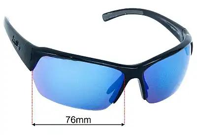 Bolle Ransom Ersatzgläser 76mm wide 