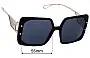 Sunglass Fix Replacement Lenses for Bvlgari 8254 - 55mm Wide 