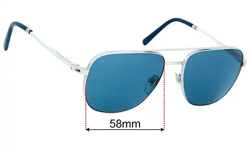 Bvlgari BV5059 Verres de Remplacement 58mm wide 