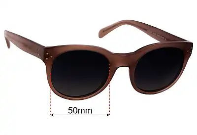 Celine SC 1747N Replacement Lenses 50mm wide 
