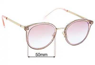 Chanel CH3386 Replacement Lenses 50mm wide 