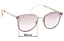 Chanel CH3386 Replacement Lenses 50mm wide 