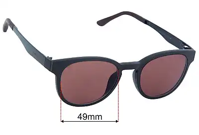 Chilli Beans LV.MU.0020 Replacement Lenses 49mm wide 