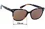 Sunglass Fix Replacement Lenses for Country Road CR 62 - 53mm Wide 