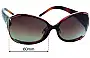 Sunglass Fix Replacement Lenses for Fendi FS 427AF - 60mm Wide 