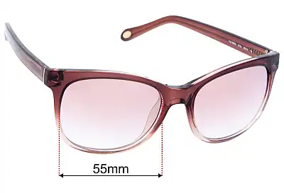 Fossil FOS 3006S Ersatzgläser 55mm wide 