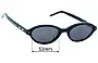 Sunglass Fix Replacement Lenses for Gentle Monster La Cha - 54mm Wide 