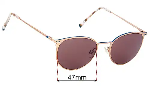 Humphrey's 582282 Replacement Lenses 47mm wide 