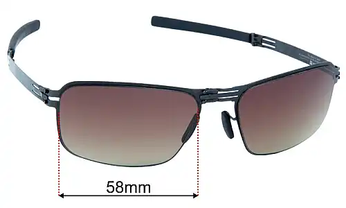IC! Berlin Pair Annihilation Replacement Lenses 58mm wide 