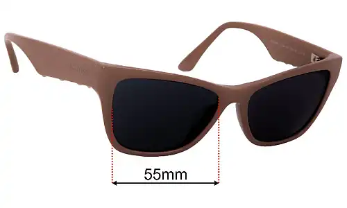 Jimmy Choo JC5024HU Replacement Lenses 55mm wide 