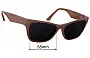Sunglass Fix Replacement Lenses for Jimmy Choo JC5024HU - 55mm Wide 