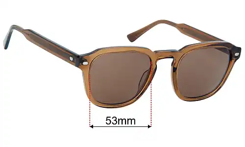 Jimmy Fairly The Headlight L Ersatzgläser 53mm wide 