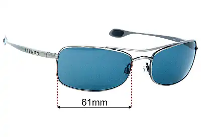 Kaenon Basis Replacement Lenses 61mm wide 